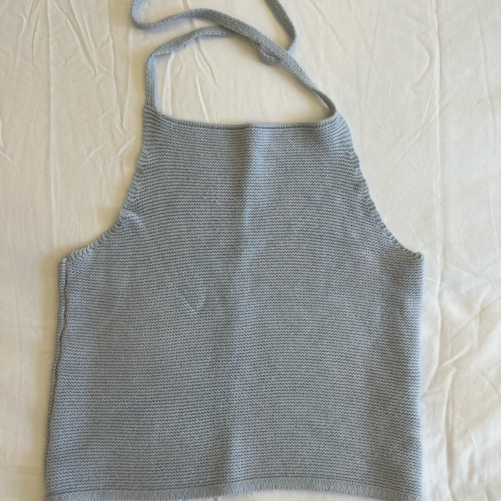 Crochet halter top